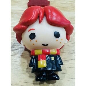 Harry Potter Red Hair Wizard Keychain Paladone Products Rubber Charm Clip